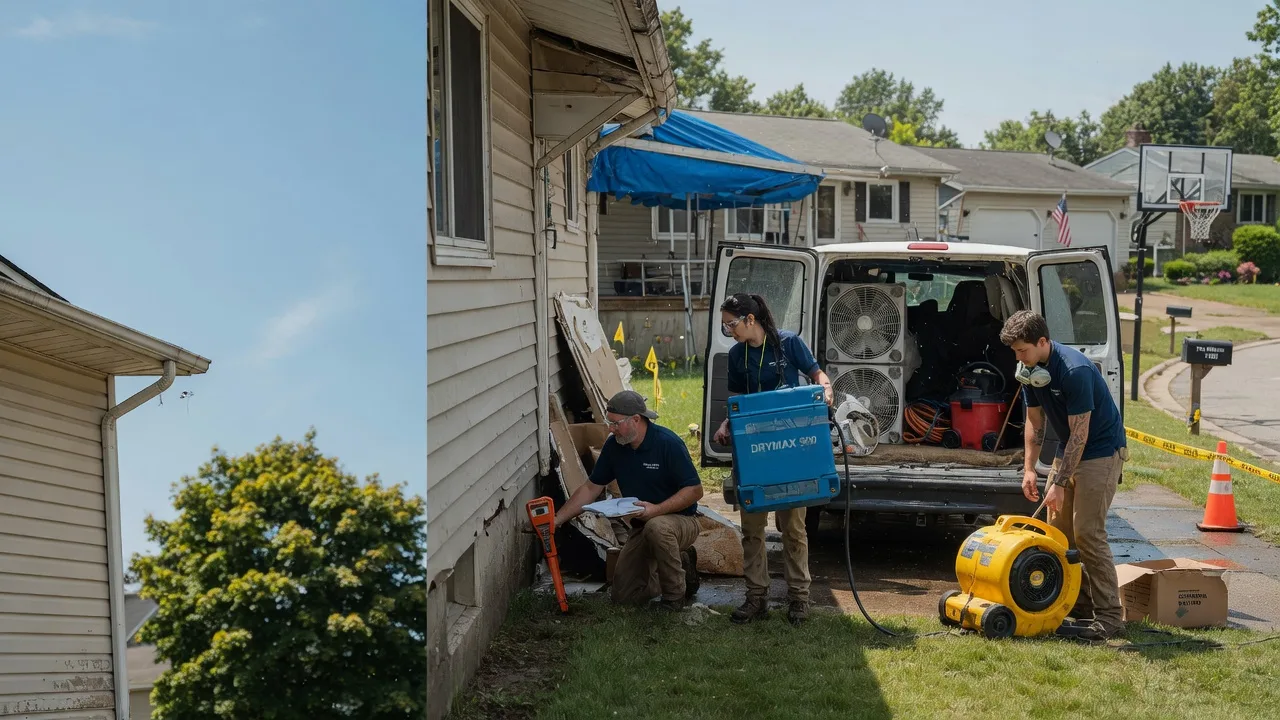 Ceiling Leak Cleanup in Happy Valley, OR near me