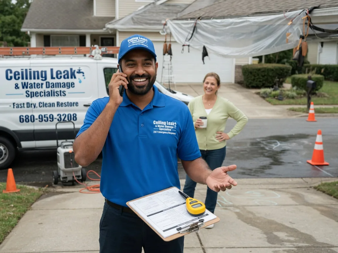 Ceiling Leak Cleanup Happy Valley, OR FAQs
